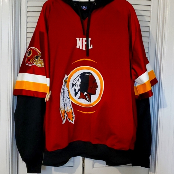 NFL Other - Redskins hooded jersey
